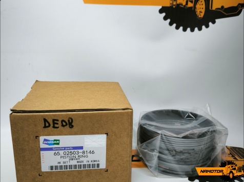Кольца поршневые DE08. D1146. DE08TIS. 65.02503-8146 "STD" (111mm-3.3dk-3-4mm)