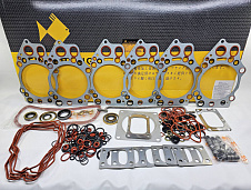 Ремкомплект двигателя 6D140-1. 6D140-2 Полный Верх+Низ