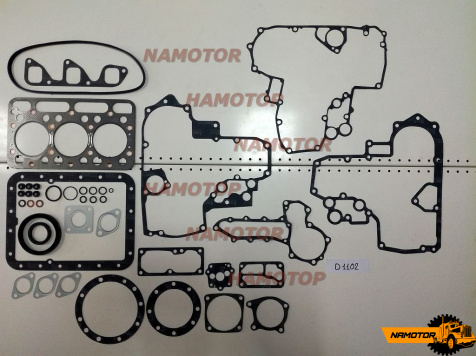 Ремкомплект двигателя KUBOTA D1102. DH1102. D1101. NICE Japan good quality