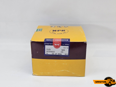 Кольца поршневые ISUZU 6WF1, 6WG1. 1-12121-134-0, 1-12121-154-0, 1-12121-154-1, 1-12121-144-0. 1121211340. 1121211540. 1121211541. 1121211440. ( 2.948K x 2.5 x 3.0 x 4.0mm) NPR SDT10-181ZZ