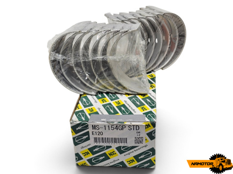 Вкладыши коренные E120(T), E120H. MS-1154GP, M4035K, M167H2, 1-11510-033-0, 9-11510-178-0 "STD" NDC