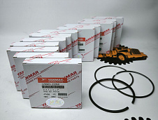 Кольца поршневые YANMAR 3TNE98 / 4TNE98 / 3TNC98 / 4TNC98 / 3TNV98 / 4TNV98 / 3TNE98 /, 129903-22050 STD. (Комплект на 1 порш)