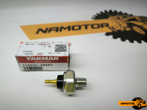 Датчик давления масла Komatsu/ Yanmar 114250-39450. 124160-39450. 4TNV88. 4TNV94. 4TNV98. 4D92. 4D94. 4TNE92. 4TNE94