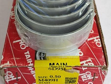 Вкладыши коренные 6D95 0.5 MS-2607 M8690K M409 STD 6204-21-8100 6204-26-8100 6204-27-8100 6204-28-8100  6204-29-8100 TAIHO