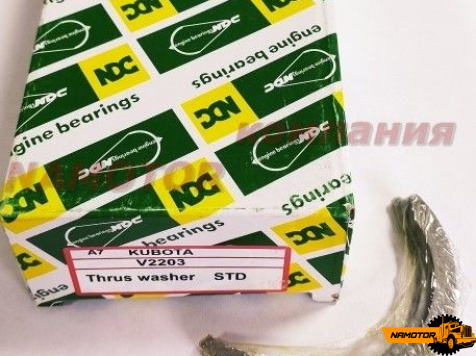 Полукольца коленвала D1302/ D1102/ D1402/ D1462/ V1500/ D1703/ F2803/ V1502/ V1702/ V1902/ V2003/ V2203/ V2403/ 4D87 STD