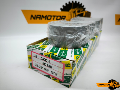 Вкладыши шатунные 6D140 CB-2613. R8695K-STD NDC Japan