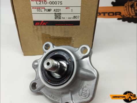 Насос масляный ISUZU 4ZC1, L210-0007S, 8-94427-303-1, 8-94445-665-0 TBK (ротор.высота 18мм)