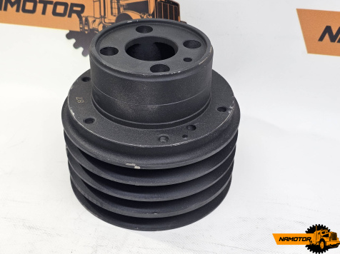 Шкив коленвала Isuzu Forward FRR34 FSR34 FRD34 FVR34 6HK1-T. 1-12371-458-2. 1-12371-458-1. 1-12371-458-0