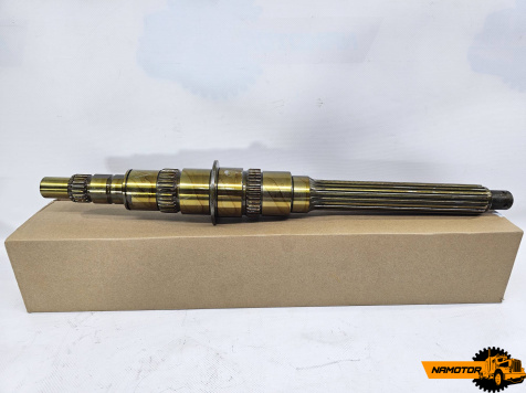 Вторичный вал КПП MMC/FUSO ME607854. M036, M035S6, Z1=20,Z2=32t,Z3=36t.Z4=20,L:549.15mm