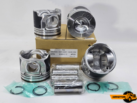 Поршни D4CB RDI 23410-4A911. (D=52мм) ALFIN.GAL