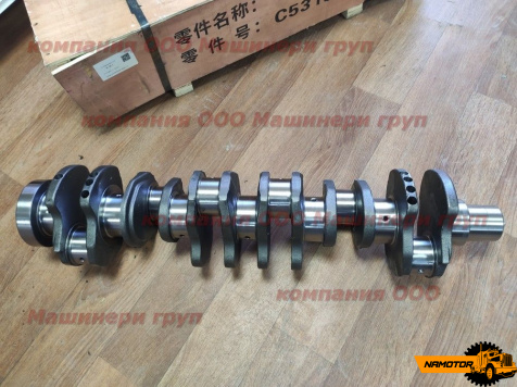 Коленвал ДВС 6D102. 6BT. EQB210. B5.9-180. EQB180. 6BT5.9. 3907804. 3908032. 3929037. 3903828. 3905619. 3863320. 6735-01-1310. 6375-31-1110. 05313645.