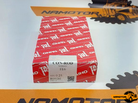 Вкладыши шатунные FE6, FD46, FD42. R092- 0.25, R3329K, CB-2800GP, 12117-Z5560, 12117-Z5561 TAIHO Japan