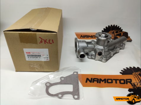 Помпа водяная ISUZU 2KA1, 2KB1, 2KC1, 3KA1, 3KB1, 3KC1, 3KC2. 8-97069-387-0. 5-87811-142-0. 8-97068-651-0. 8-94176-464-1. 8-94176-464-0. ORIGINAL