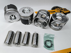 Поршни 2KD-FTV STD" 13101-30140 (fire box=48mm), ALFIN/GAL"