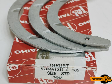 Полукольца коленвала 6D105. 4D105. S6D105. S4D105. T404A. 