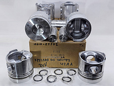 Поршни FE6-T, FE6, 24V. 12010-Z5502, 12011-Z5502. (D =52.5мм). Камера круглая, с рассекателем. ALFIN- .