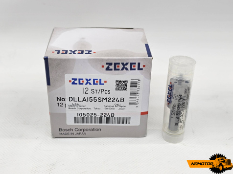 Распылитель форсунки NP-DLLA155SM224B. 105025-224B. 105019-2250. 05025-2240. DE12T1 9 432 610 799 9432610799 DAEWOO DE12T1 zexel