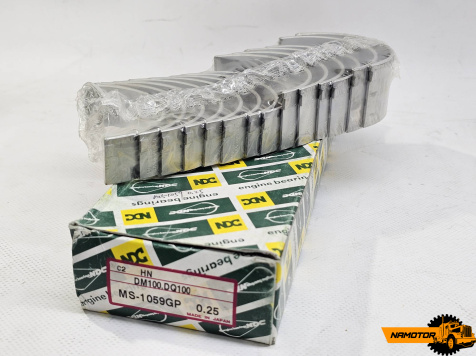 Вкладыши коренные DM100. DQ100. M202. MS-1059GP, (0.25) 11701-1170, 11701-1180, NDC