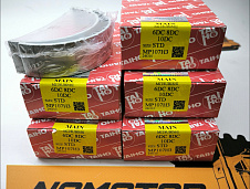 Вкладыши коренные 8DC8, 8DC9, 8DC10, 8DC11, 10DC6, 10DC8 STD Taiho. ME093884, ME093880, 3120970020, 3190901000, ME093879, ME093883, 3190970020, 2102072000, 3110940020, 3120901001, 3120900000, ME093882, ME093885, ME093881 (пара)