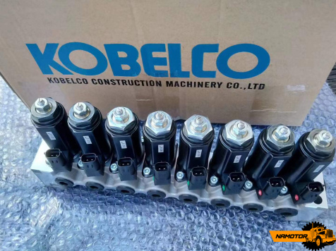 Блок соленоидов KOBELCO YN35V00039F1  SK250-6ES, SK210-6ES