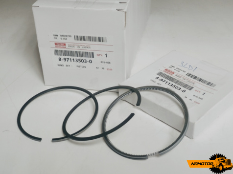 Кольца поршневые ISUZU 3LD1. 3LD2. 4LD1. 8-97113-503-0, 8-97047-022-0. "STD" (D83- 2-1,75-4mm) Japan