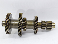 Промежуточный вал КПП MMC CANTER FE114 4D32 43410-46000. ME602413. 4341046000. ME603213 Z1=15t, Z2=15t, Z3=36t, Z4=24t, Z5=48t, Z6=43t L:306.4mm M2-2