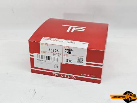 Кольца поршневые TOYOTA 14B, 28882, 35895, 13011-58050, 13011-58051 (2,5x2x4 мм) (Size STD) TP