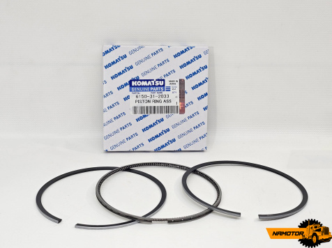 Кольца поршневые SAA6D125. 6D125. S6D125. 6150-31-2033/6150-31-2032/6150-31-2031/ 6150-32-2030 (D125 2.5-2.5-4mm) Japan ORIGINAL