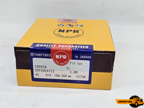 Кольца поршневые TOYOTA 5L, 13011-54130, 13013-54130 28533, 35929 (2x1,5x4)  (SIZE 1.0 )  NPR