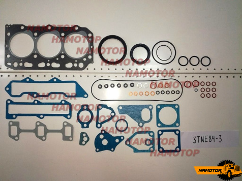 Ремкомплект двигателя YANMAR 3TNE84-3, 3TN84-3