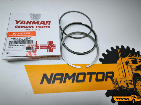 Кольца поршневые YANMAR 4D84. 3D84. 3T84. 3TNA84. 3TNE84. 3TNB84. 3TNE84. 4TNE84. 4TNV84. 3TNV84. (D84-2-2-4mm) STD 129004-22500, 129105-22500, 129002-22500, 129508-22920 729350-22500 