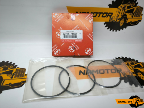 Кольца поршневые NISSAN GH5TA. GH7TA 52216-71587. 52215-34346. MK38C ORIGINAL комп-кт на 1 порш.