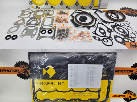 Ремкомплект двигателя ISUZU 4HK1 / 4HK1T / 4HK1-TCS. excavator 5-87817-880-1 NEW Korea